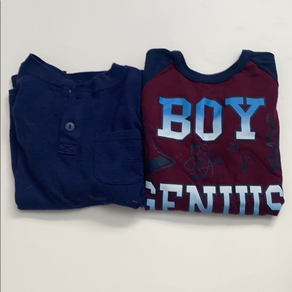 2 pack of boys long sleeve shirts
